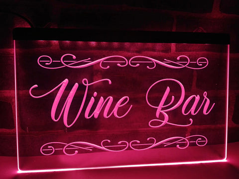 Image of Wine Bar Illuminated Sign