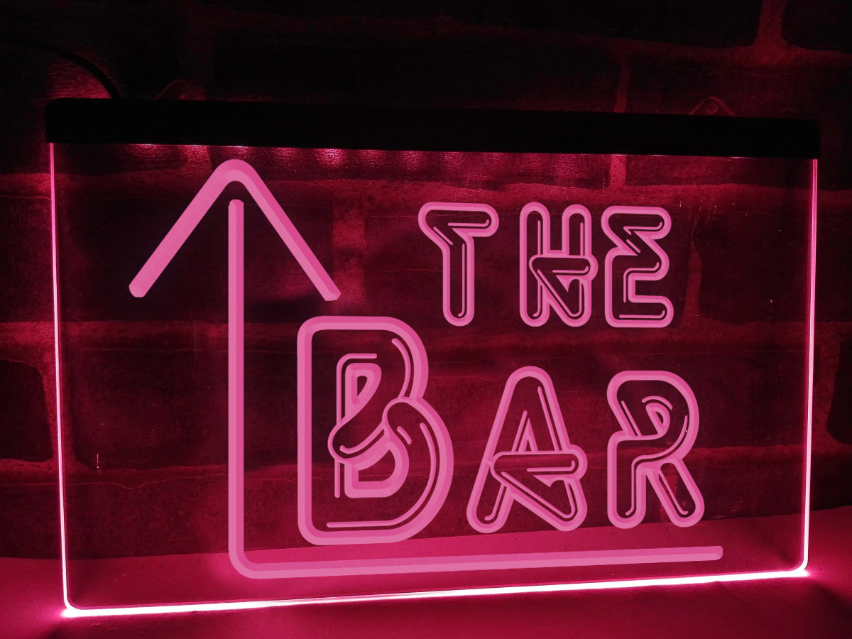The Bar Illuminated Sign