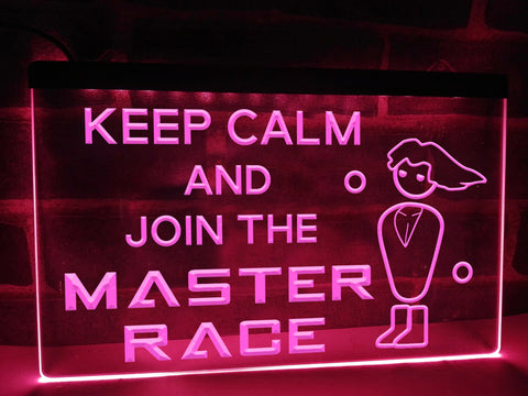 Image of Join The PC Master Race Illuminated Sign