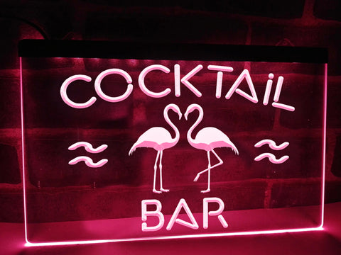 Image of Neon cocktail bar sign