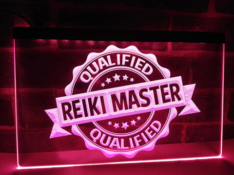 Image of Reiki Master Illuminated Sign
