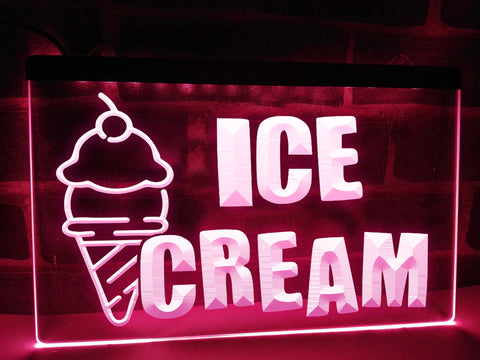 Ice Cream Illuminated Sign