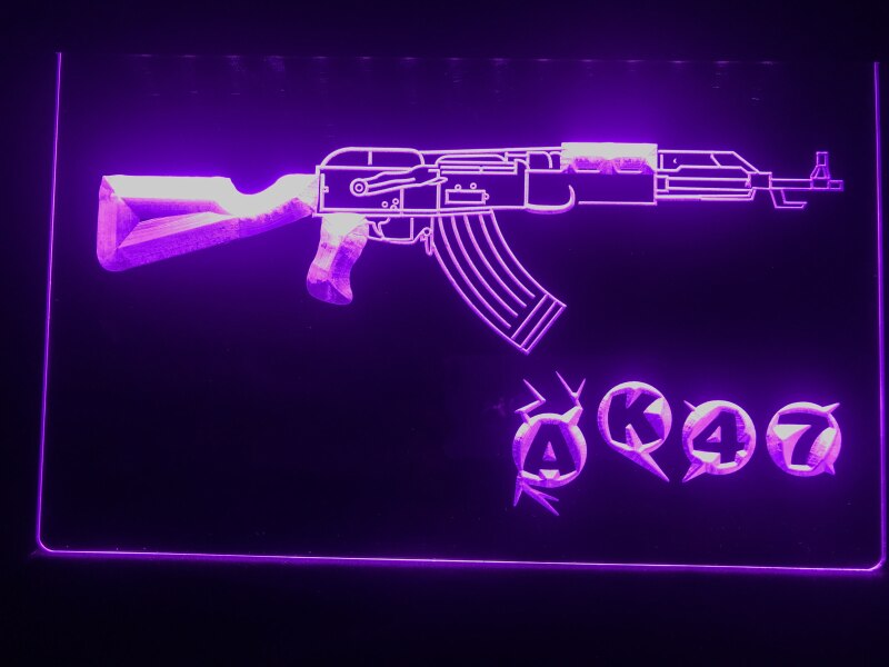 AK.47 Illuminated Sign