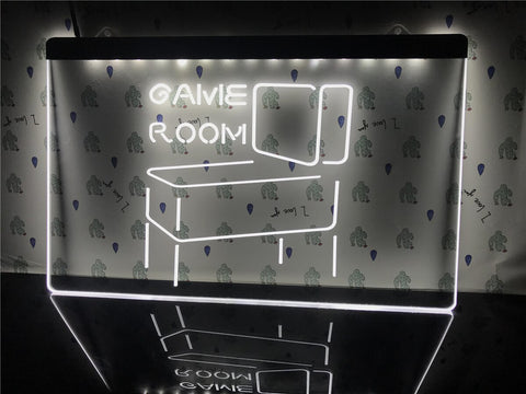 Image of Game Room Pinball Illuminated Sign