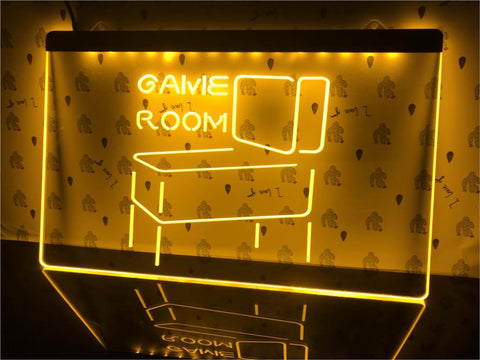 Image of Game Room Pinball Illuminated Sign