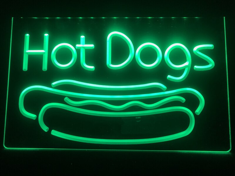 Hot Dogs Illuminated LED Sign