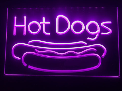 Image of Hot Dogs Illuminated LED Sign