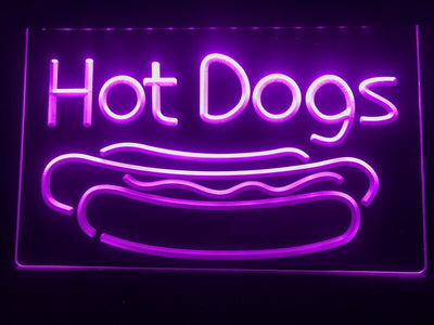 Hot Dogs Illuminated LED Sign