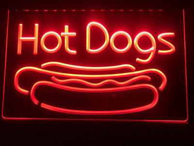 Hot Dogs Illuminated LED Sign