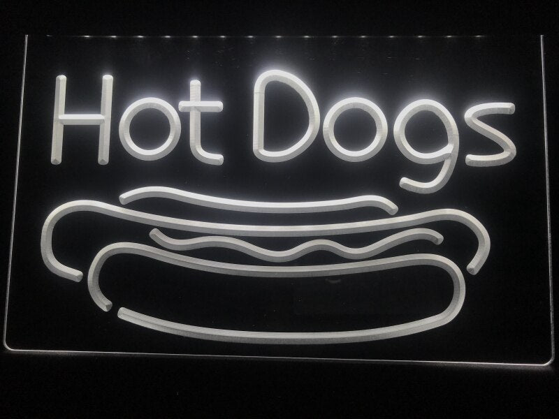 Hot Dogs Illuminated LED Sign