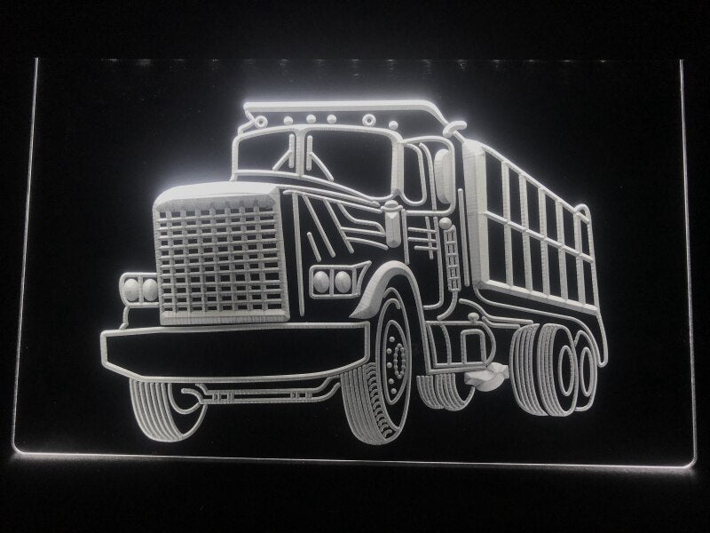 Dumper Truck Illuminated Sign