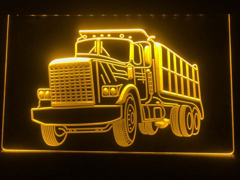 Image of Dumper Truck Illuminated Sign