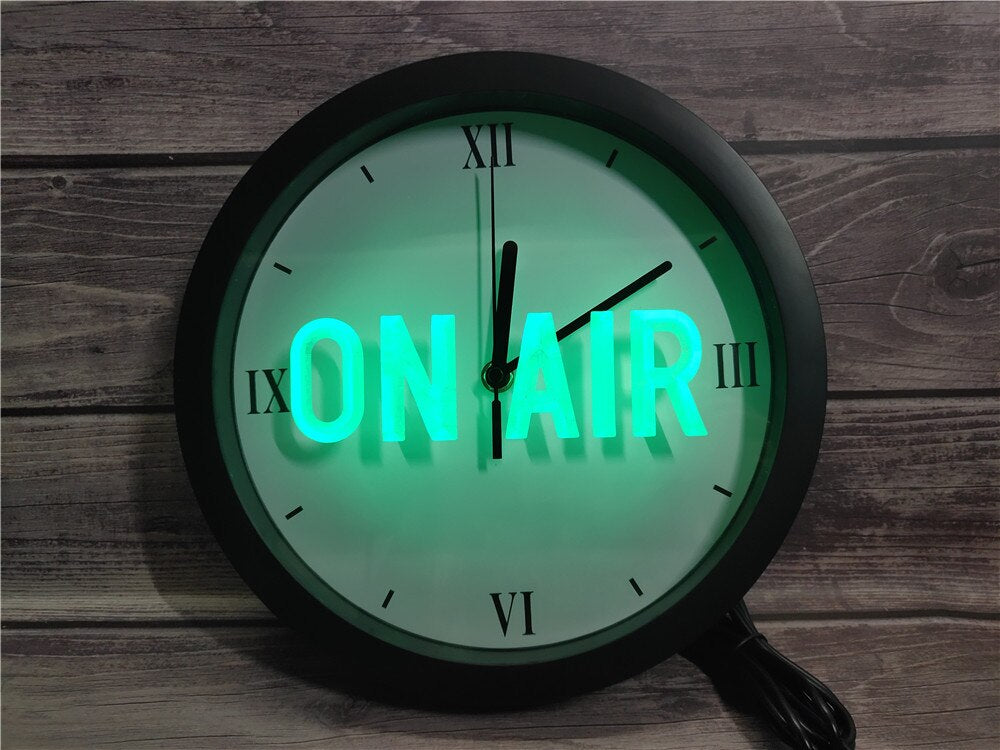 On Air Bluetooth Controlled Wall Clock