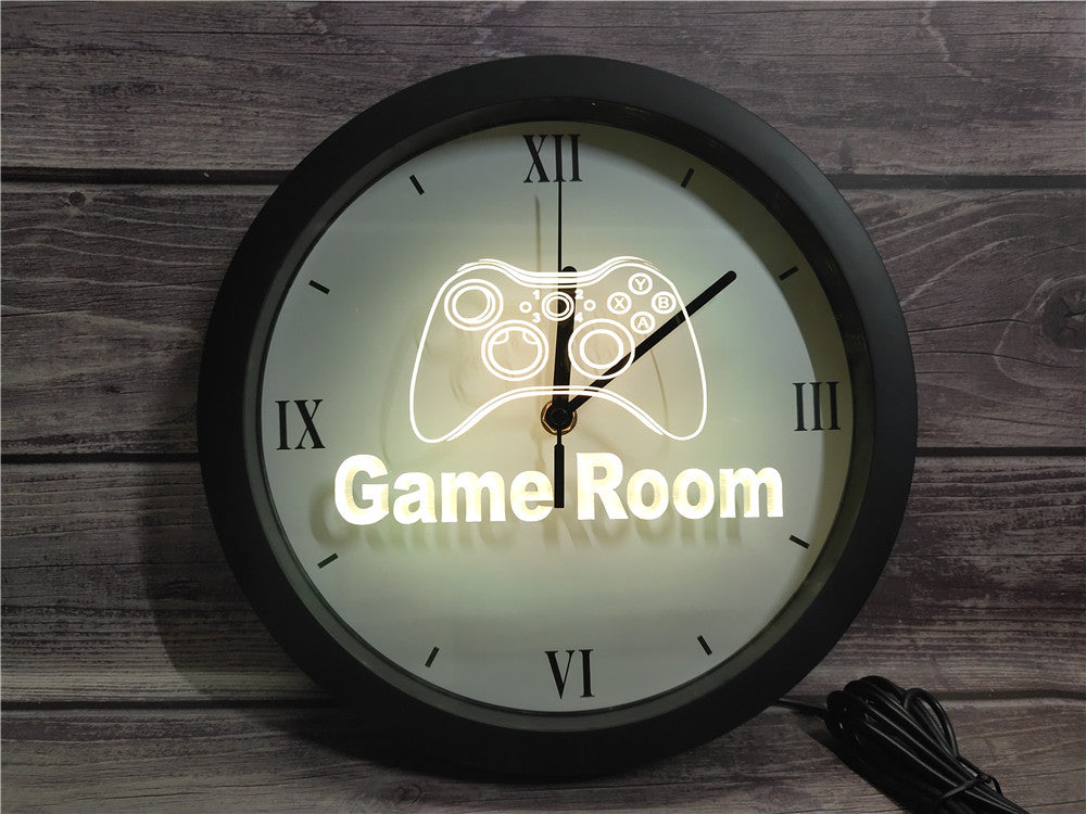 Game Room Bluetooth Controlled Wall Clock