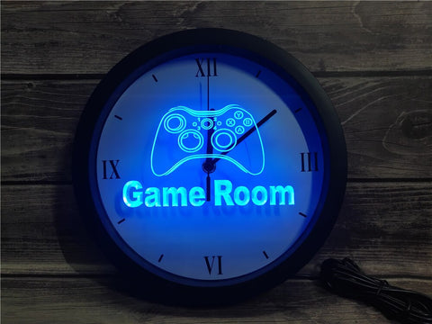Game Room Bluetooth Controlled Wall Clock