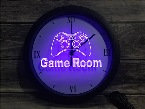 Image of Game Room Bluetooth Controlled Wall Clock