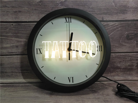 Image of Tattoo Shop Bluetooth Controlled Wall Clock
