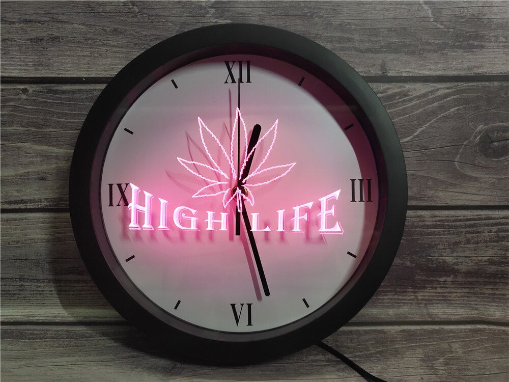 High Life Bluetooth Controlled Wall Clock