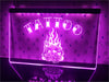 Tattoo Poker Dice Illuminated Sign