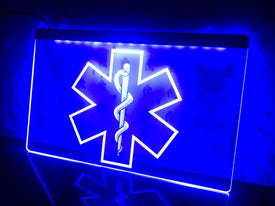 Medical Services Illuminated Sign