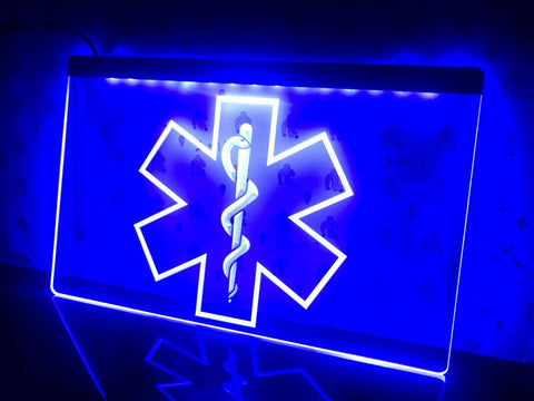 Medical Services Illuminated Sign