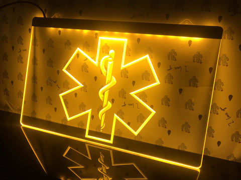 Image of Medical Services Illuminated Sign