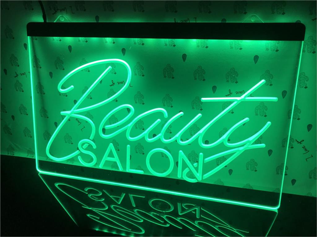 Beauty Salon Illuminated Sign