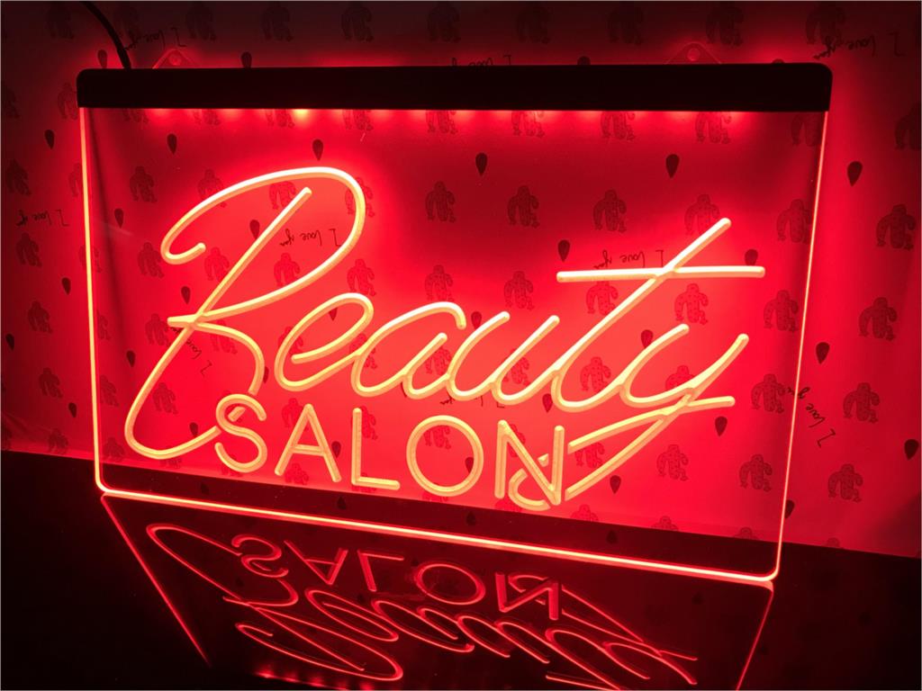 Beauty Salon Illuminated Sign
