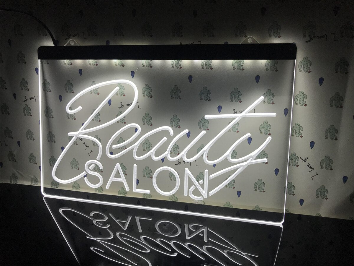 Beauty Salon Illuminated Sign