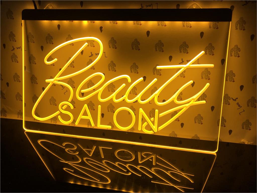 Beauty Salon Illuminated Sign