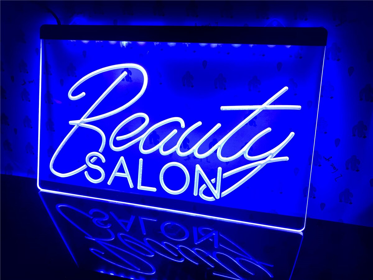 Beauty Salon Illuminated Sign
