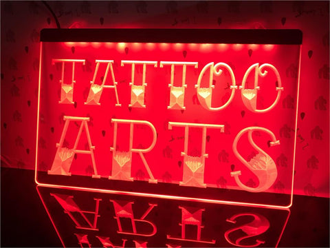 Image of Tattoo Arts Illumianted Sign