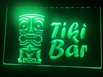 Tiki Bar Illuminated Sign