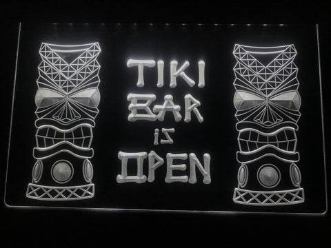 Image of Tiki Bar is Open Illuminated Sign