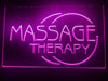 Massage Therapy Illuminated Sign