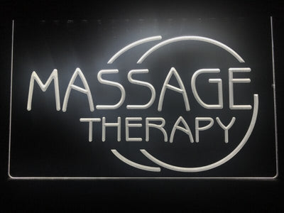Massage Therapy Illuminated Sign
