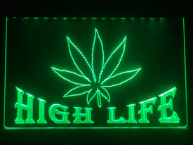 High Life Illuminated Sign