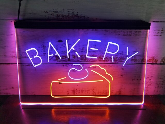 Bakery Two Tone Illuminated Sign