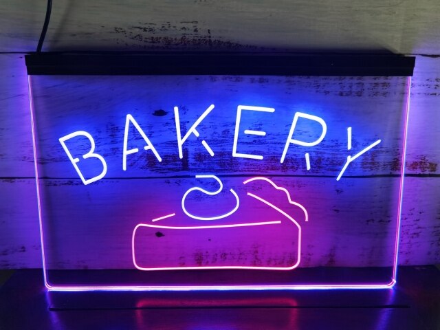 Bakery Two Tone Illuminated Sign