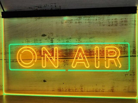 Image of On Air Recording Studio Two Tone Illuminated Sign
