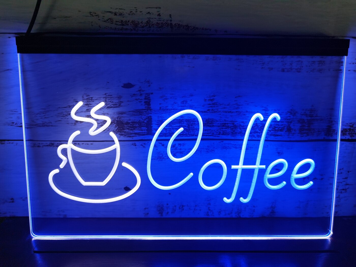 Coffee Shop Two Tone Illuminated Sign