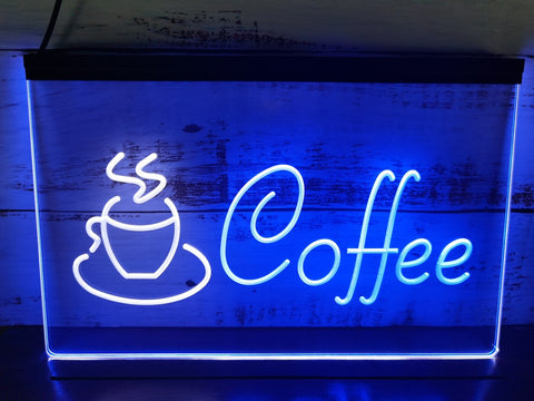 Image of Coffee Shop Two Tone Illuminated Sign