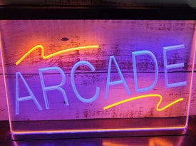 Arcade Two Tone Illuminated Sign