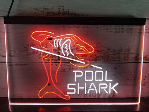 Image of Pool Shark Two Tone Illuminated Sign