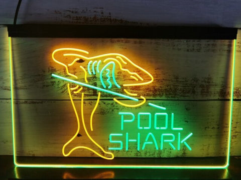 Image of Pool Shark Two Tone Illuminated Sign