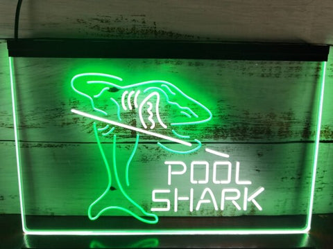 Image of Pool Shark Two Tone Illuminated Sign