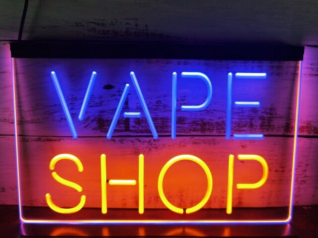 Buy Vape Shop Vaporizers E-Cigs E-Vape LED Neon Light Sign – Way Up Gifts