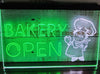 Bakery Open Two Tone Illuminated Sign