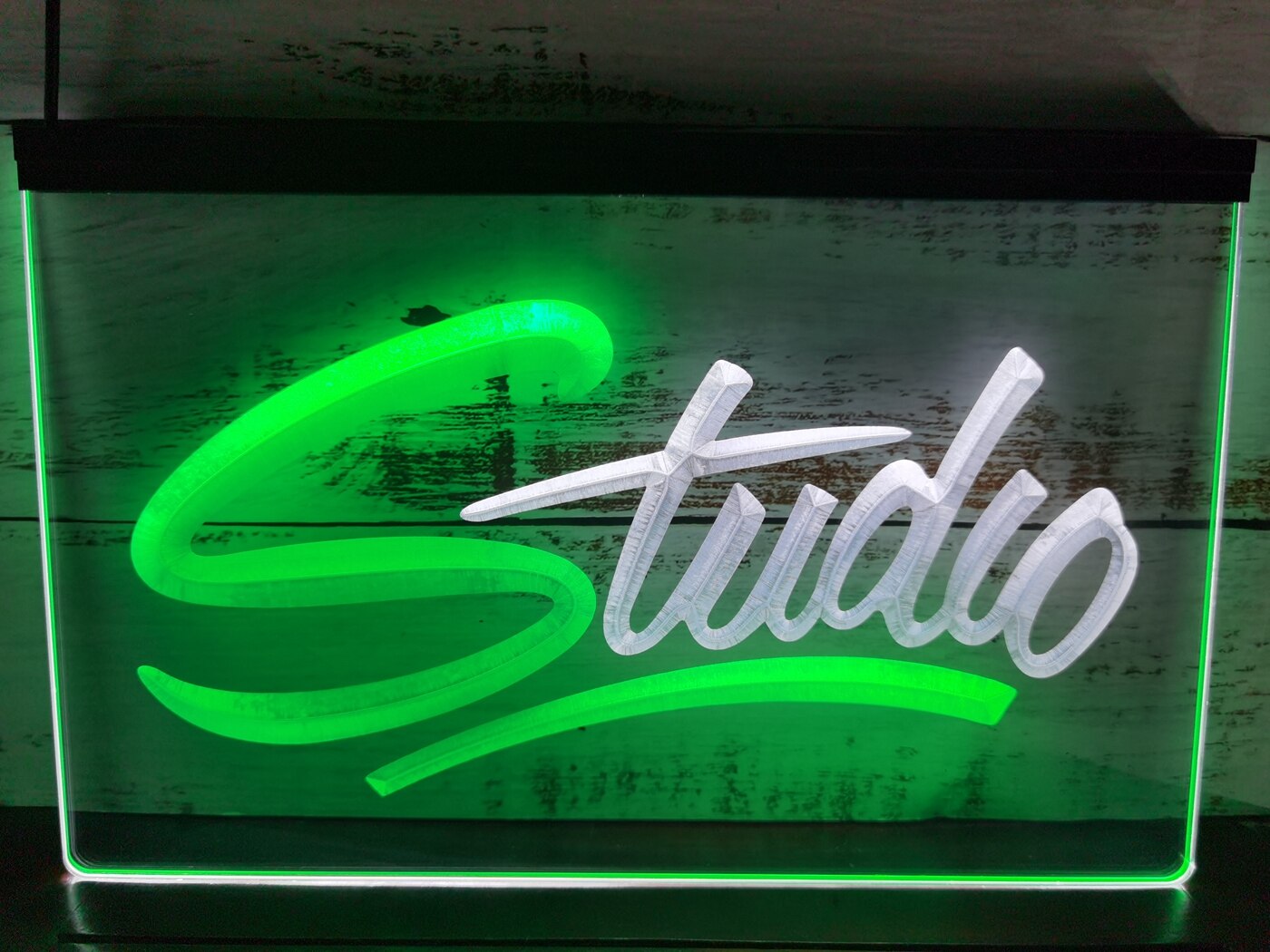 Studio Two Tone Illuminated Sign
