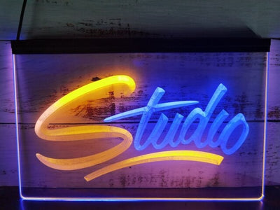 Studio Two Tone Illuminated Sign